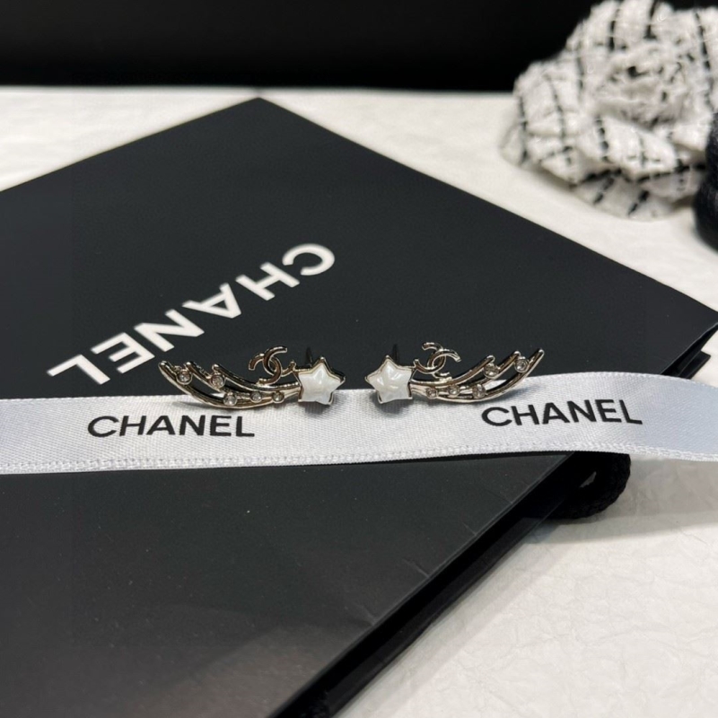 Ch*el earrings
